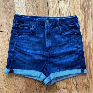 American Eagle curvy hi-rise shortie